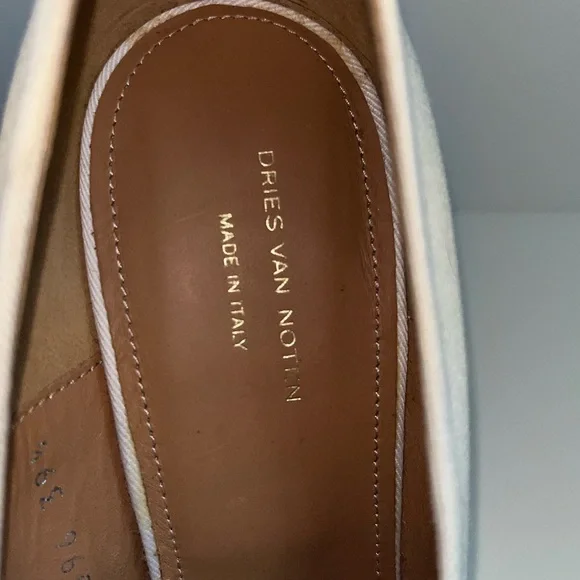 !!!SUPER RARE!!! Amazing Dries Van Noten pumps with blue acrylic heel sz9 - Picture 12 of 13